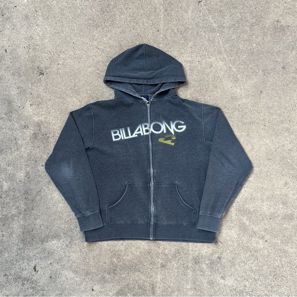Billabong Gray Full-Zip Hoodie